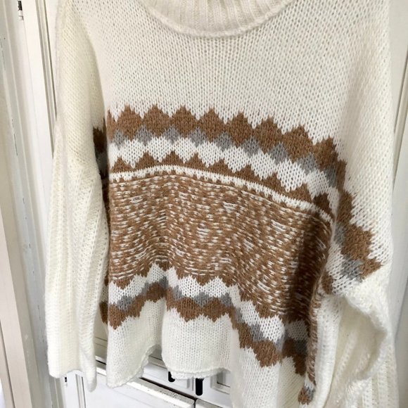 KNOX ROSE Cropped Knitted XL Sweater - Picture 2 of 5